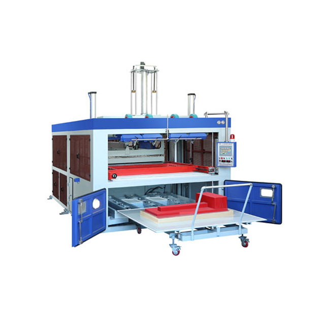 Thick sheet vacuum forming machine